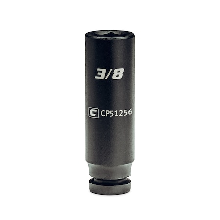 Capri Tools 1/4 in Drive 3/8 in 6-Point SAE Deep Impact Socket CP51256